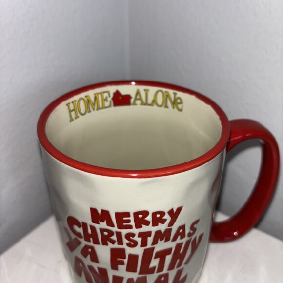 Home Alone Merry Christmas Ya Filthy Animal Coffee Mug Christmas 20 oz NEW - Picture 3 of 4